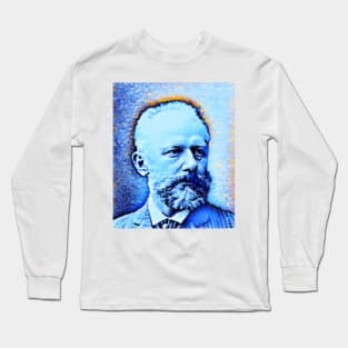 Pyotr Ilyich Tchaikovsky Portrait | Pyotr Ilyich Tchaikovsky Artwork | Pyotr Ilyich Tchaikovsky 14 Long Sleeve T-Shirt